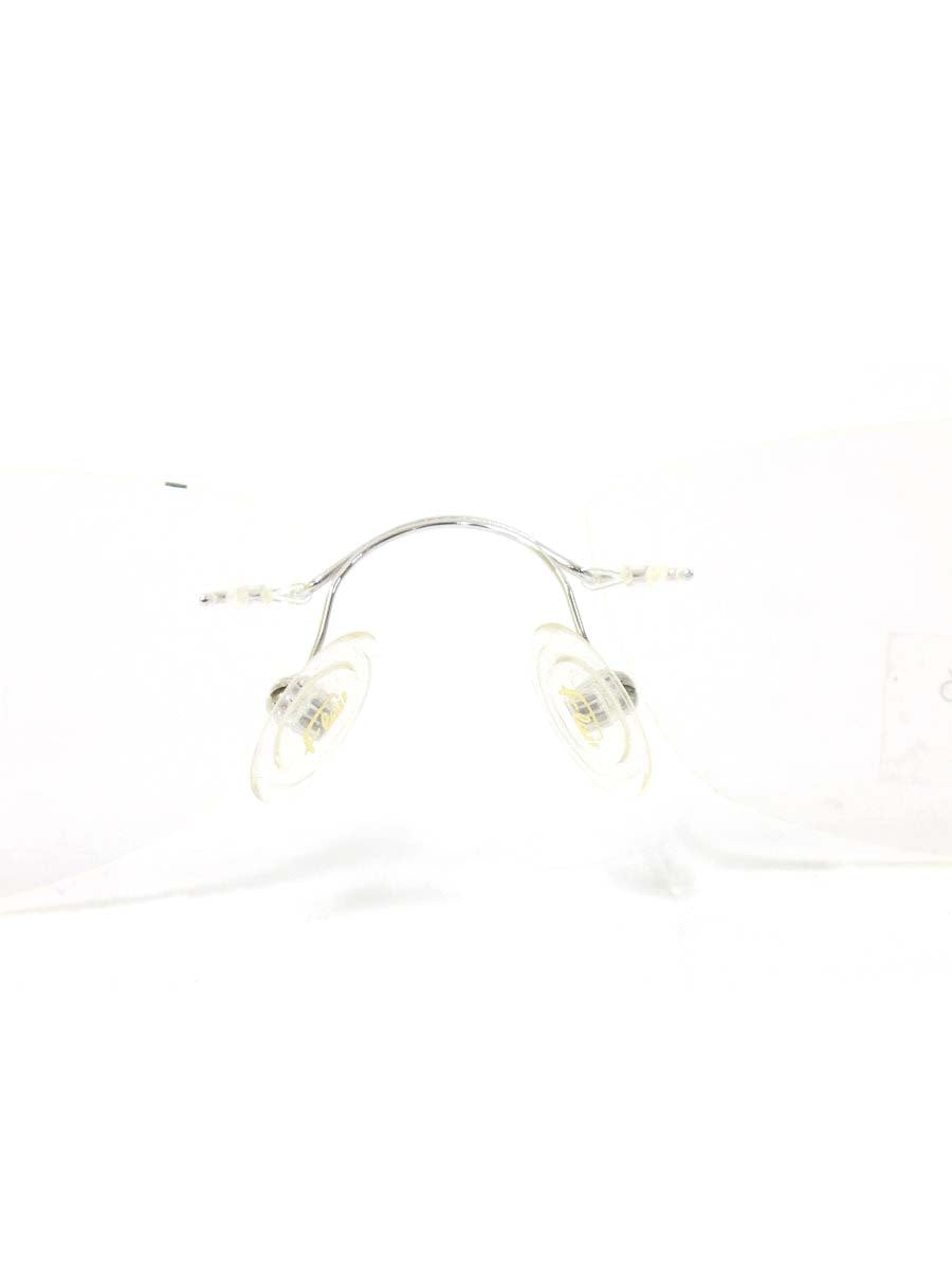 フレア FLAIR 508 メガネ ブラック/シルバー メタルフレーム リムレス IT57FKDUFJB2