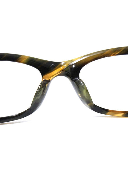 佐々木與市 メガネ ブラウン T507-4 セルフレーム フルリム スクエア ITF1U4SBRUAU