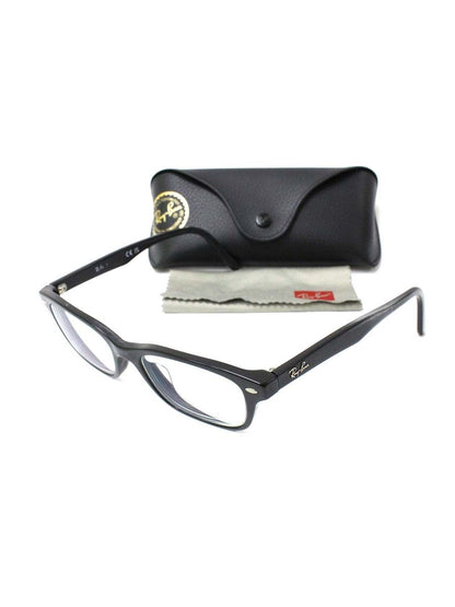 レイバン RB5345-D メガネ ブラック セルフレーム フルリム スクエア ITR0RTODEC0Q