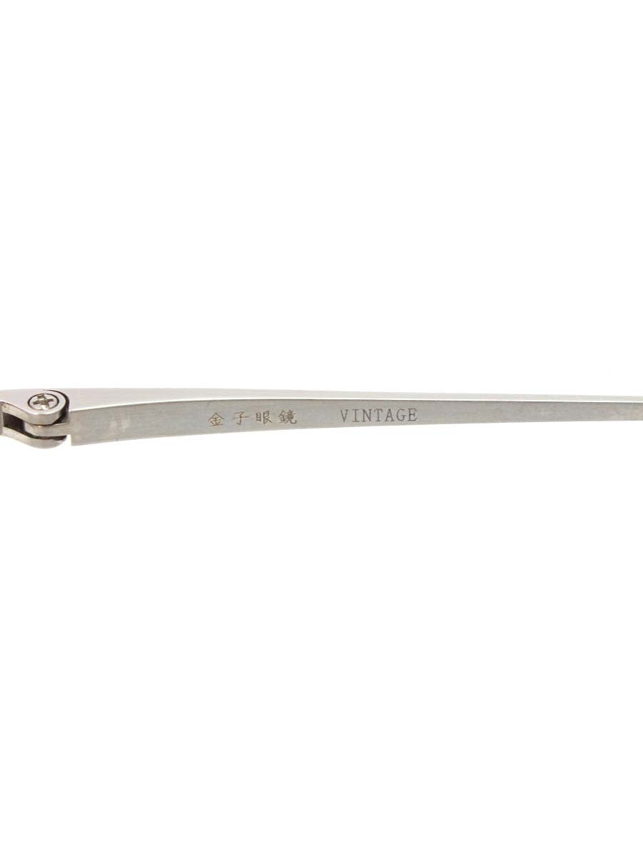 金子眼鏡 KV-96 メガネ シルバー PURE TITANIUMU ヴィンテージ BS ITLT9A6QCFOO