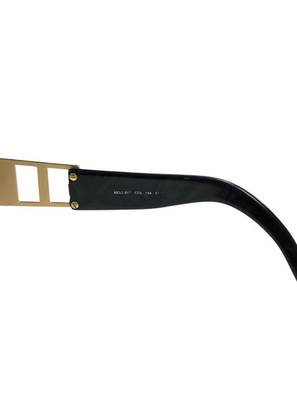 カザール MOD917 サングラス ゴールド コンビフレーム リムレス スクエア IT7F6ZSA9CH1