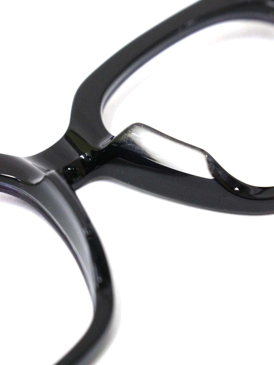 ジェントルモンスター Una.C N 01 メガネ ブラック セルフレーム フルリム スクエアシェイプ ITXEMRTVV334