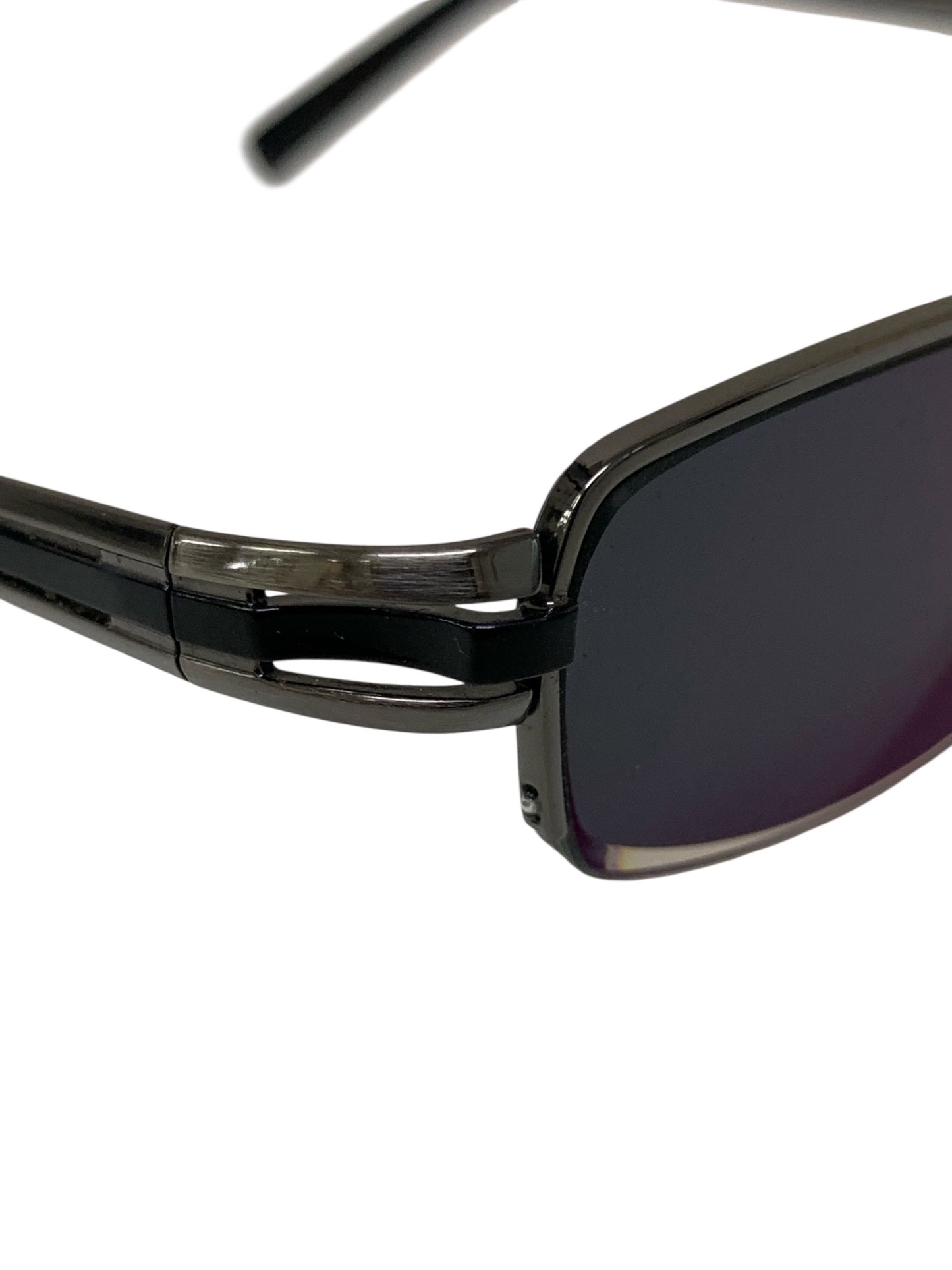 キャサリンハムネット 9051 メガネ ガンメタル メタルフレーム ハーフリム スクエア ITLXGTGECIGU
