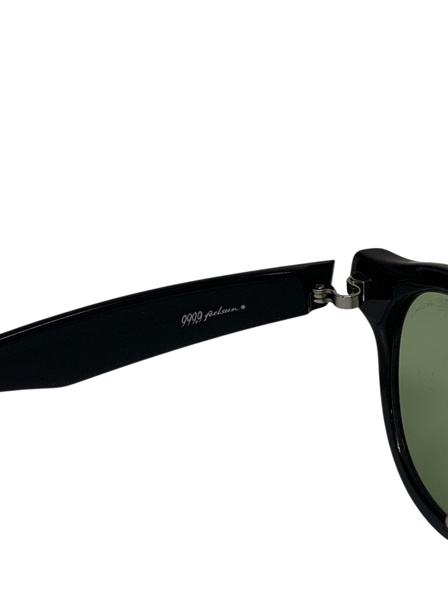 フォーナインズ feelsun F-57NP サングラス ブラック セルフレーム フルリム ボストン ITHUCMVRZ1YA