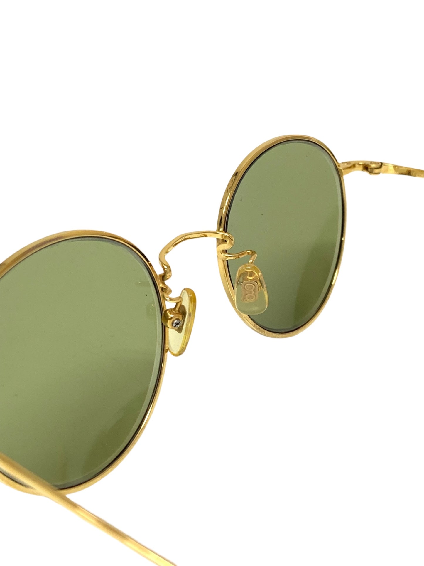 白山眼鏡店 C5 サングラス ゴールド ラウンド IT2ZPTX8SX5M