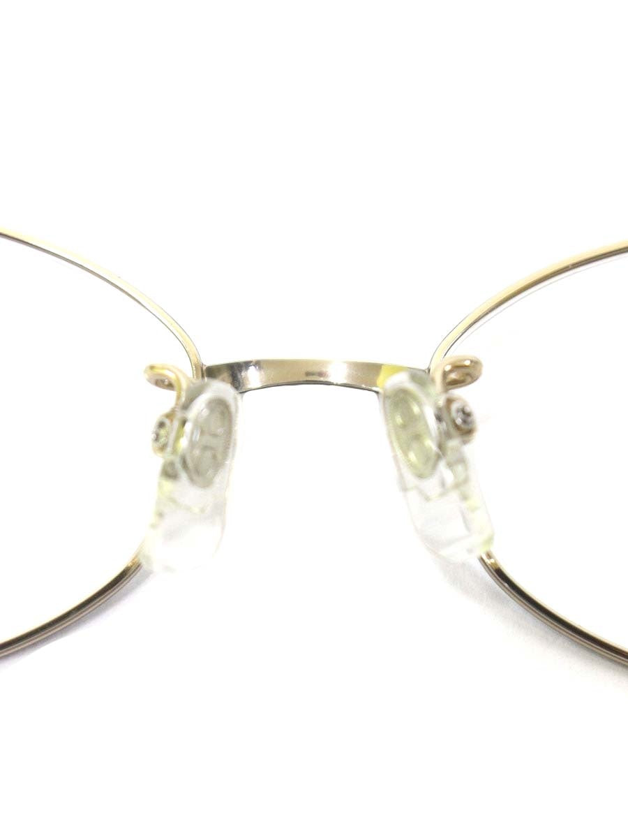 ラインアートシャルマン XL1446 メガネ ネイビー/ブルー/シルバー トリオ コンビフレーム オーバル IT2S1MF1ZGKR