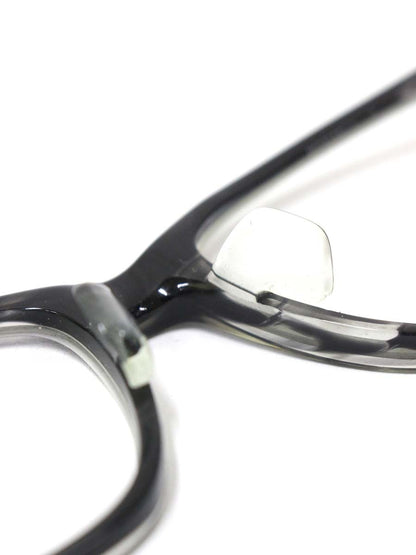 金子眼鏡 KO-033 メガネ ブラック/グレー セルフレーム フルリム スクエア IT7NE2FWDCKS