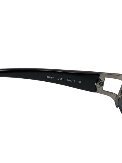 レイバン RB3397 サングラス ブラック コンビフレーム リムレス（フチなし）スクエア ITK84HOCGFBW