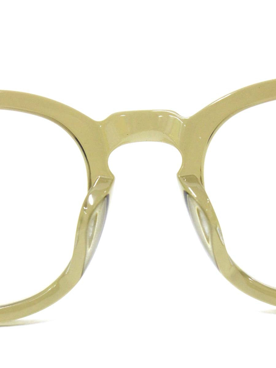 ジュリアスタートオプティカル JULIUS TART OPTICAL × Continuer AR 46 - OLIVE / LIMITED メガネ カーキブラウン セルフレーム フルリム ウェリントン ITFYYNLYW5F4