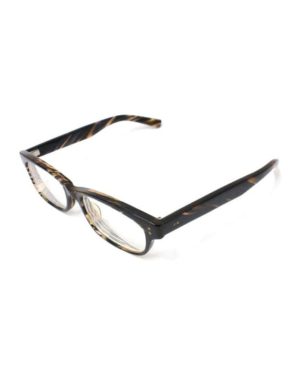 泰八郎謹製 Exclusive IV メガネ ブラウン セルフレーム フルリム スクエア ITFLYX0F8VGG