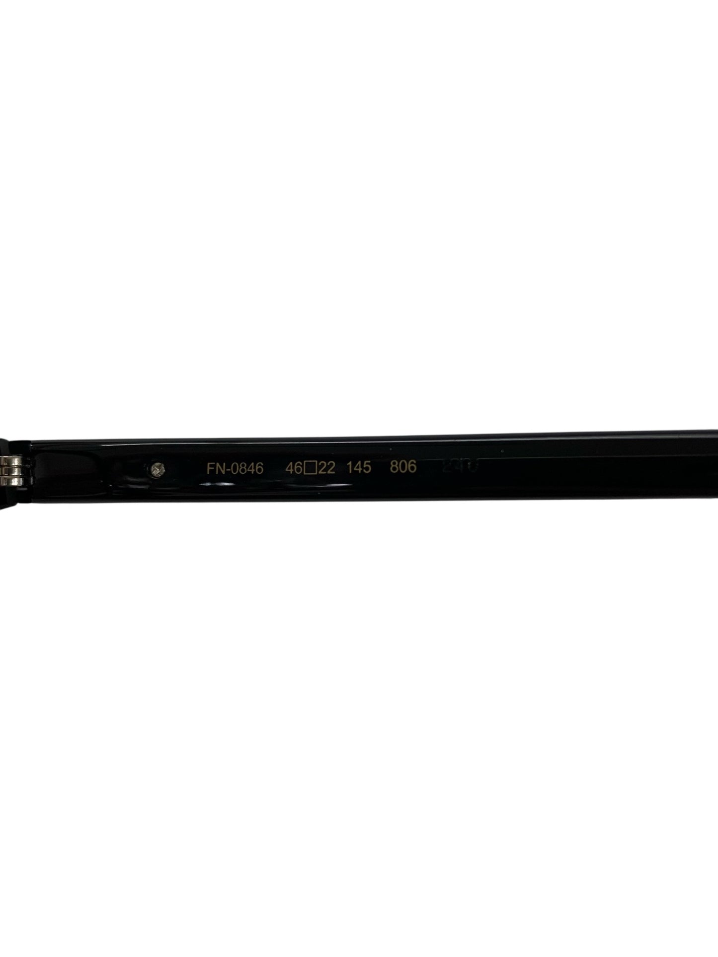フォーナインズ FN/FOUR NINES FN-0846 メガネ ブラウン/ブラック ボストン セルフレーム IT16FCME28M8