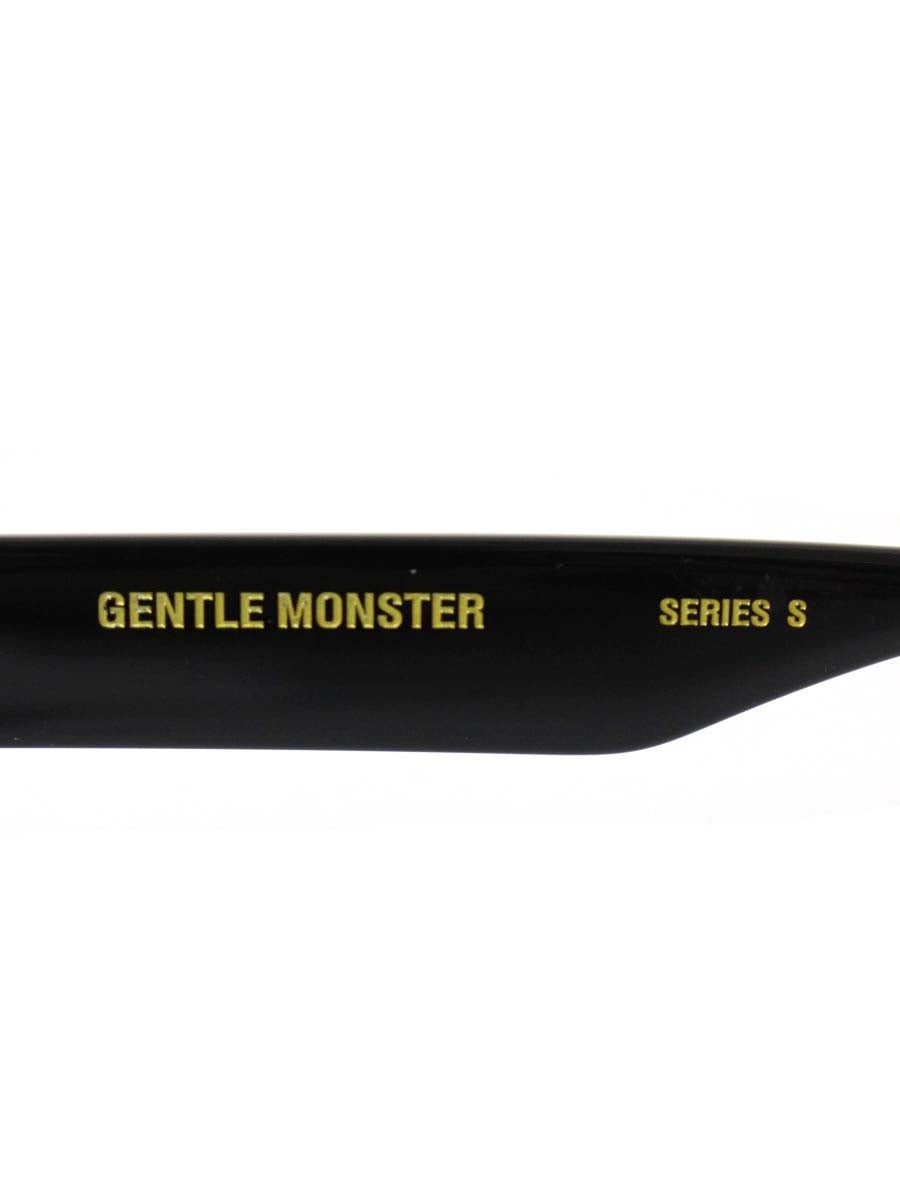 ジェントルモンスター Una.C N 01 メガネ ブラック セルフレーム フルリム スクエアシェイプ ITXEMRTVV334