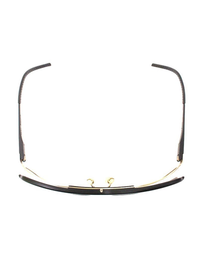 スペックエスパス ES-7023 メガネ ブラック/シルバー チタンフレーム フルリム オーバル IT6HJX2WN9M5