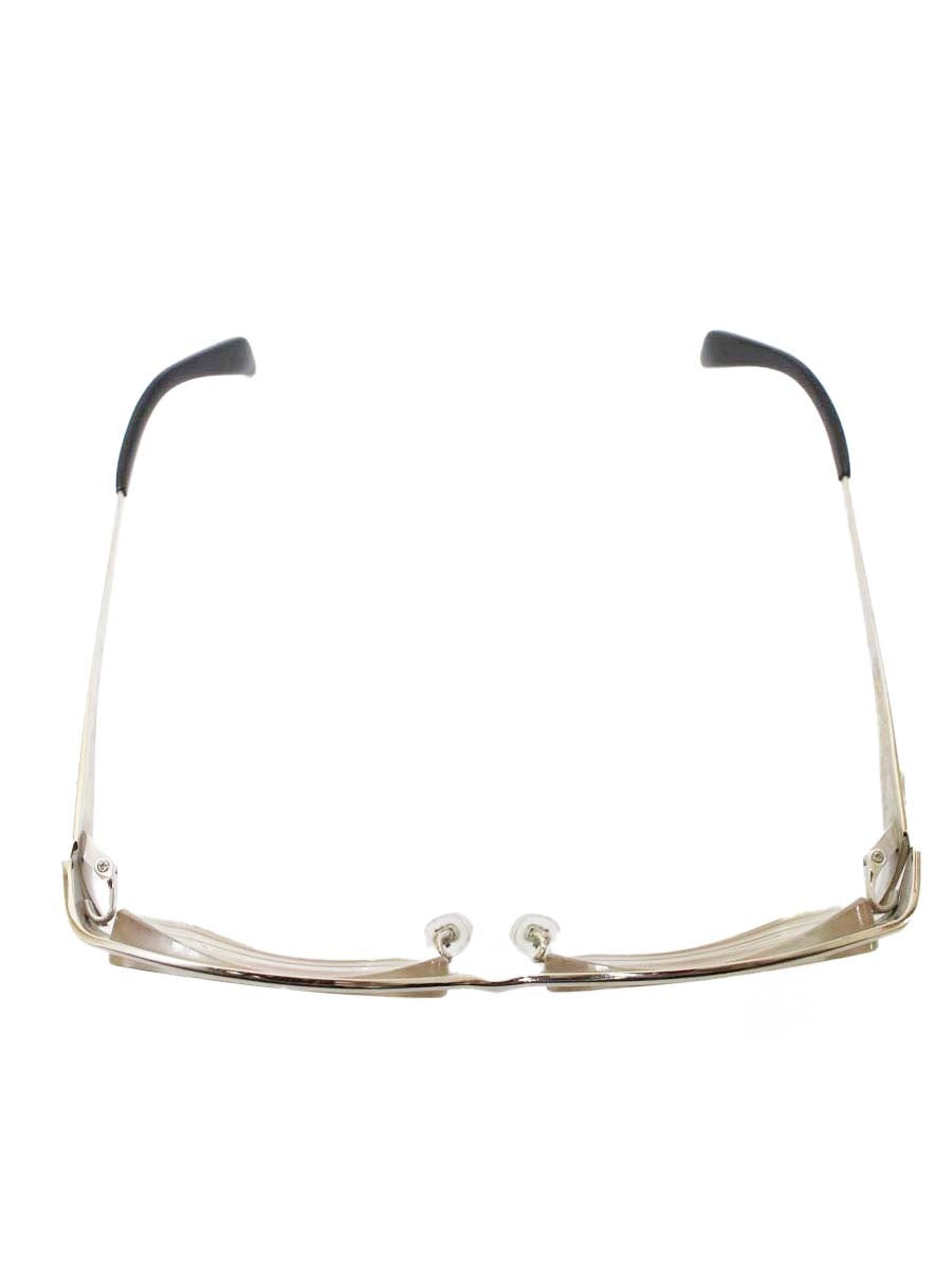 サムライ翔 メガネ シルバー/ブラック スクエア IT3GCYYNJ6S0
