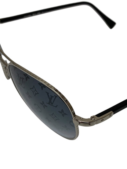 ルイヴィトン コンスピラシオン・パイロット Z0165U サングラス シルバー ITBTZ7R8VI4C