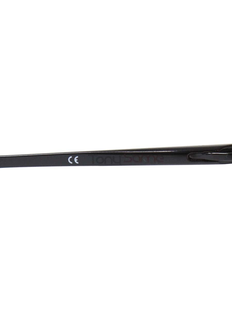 トニーセイム TS-10514-113 メガネ ブラック コンビフレーム ボストン IT1OE0P2LBV8