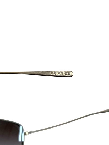 オリバーピープルズ Strummer-f サングラス シルバー メタルフレーム フルリム ティアドロップ ITCF3WCBRCEO