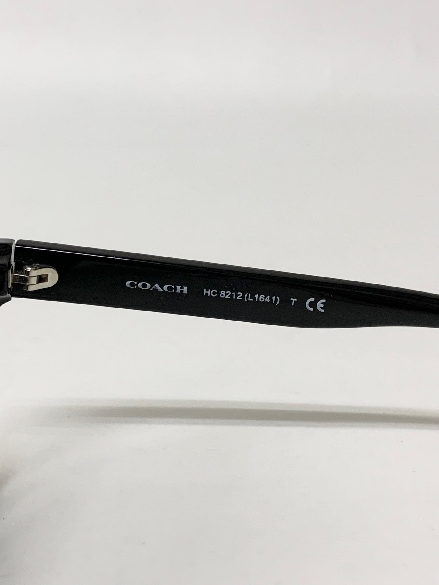 コーチ HC8212 サングラス ブラック セルフレーム フルリム ウェリントン ITZQD4J4W2NW