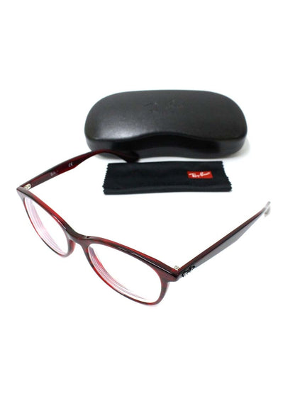 レイバン RB5356 8054 メガネ レッド セルフレーム フルリム ウェリントン IT8JDE7SGA6G