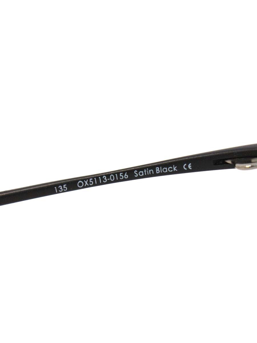 オークリー LIZARD リザード OX5113-0156 メガネ ブラック メタルフレーム ハーフリム スクエア ITJFJGM1UE9Y