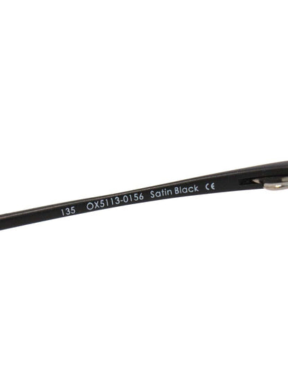 オークリー LIZARD リザード OX5113-0156 メガネ ブラック メタルフレーム ハーフリム スクエア ITJFJGM1UE9Y