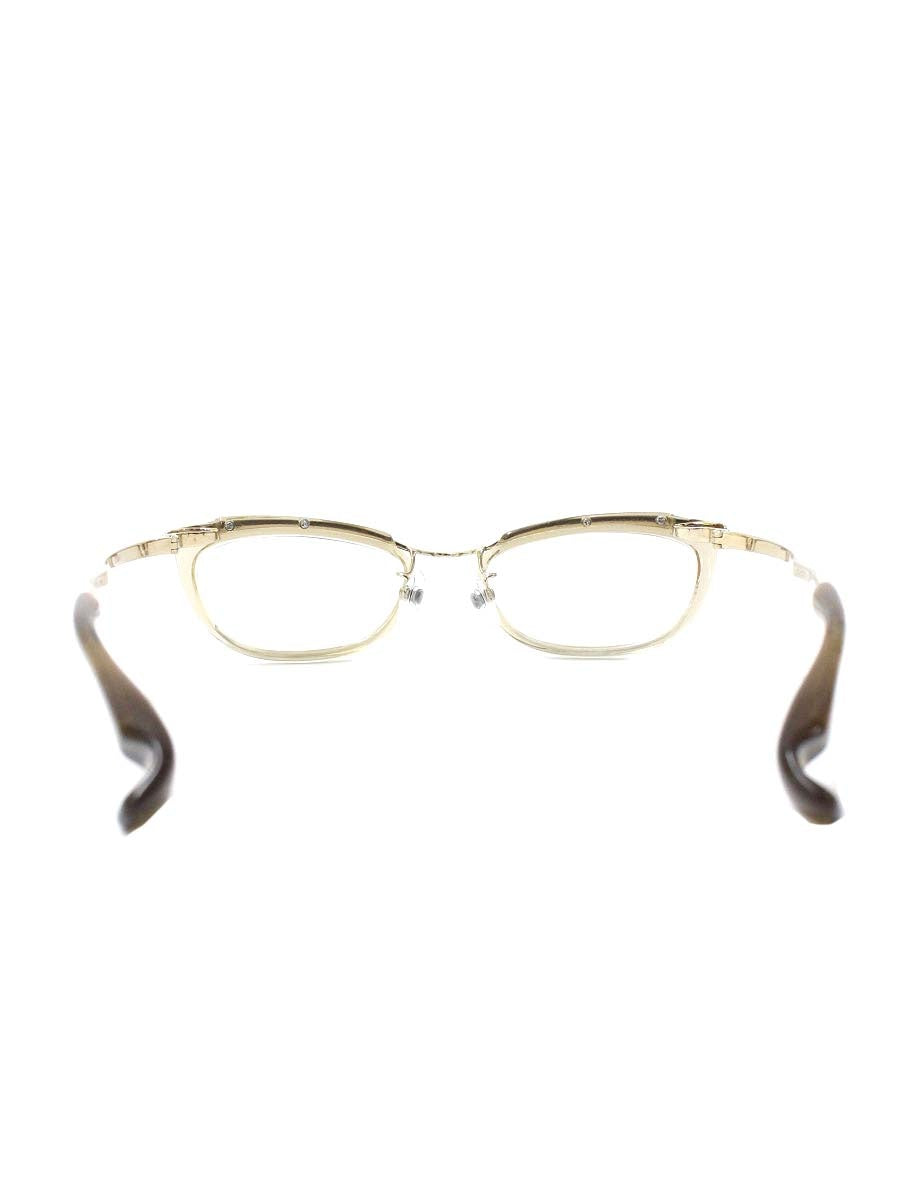 フォーナインズ M-10 メガネ ブラウン コンビフレーム フルリム スクエア ITPRFZBECPLI