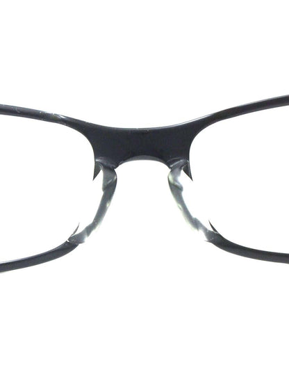 レスザンヒューマン MauI waUie メガネ ブラック セルフレーム フルリム スクエアシェイプ ITDA7KJGH2AK