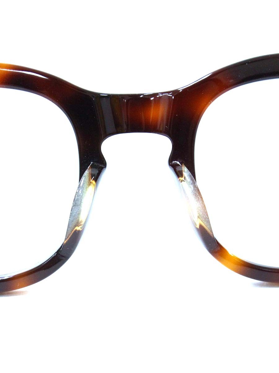バディオプティカル SUNY メガネ ブラウン セルフレーム ボストン べっ甲柄 ITE5C8NLZRER