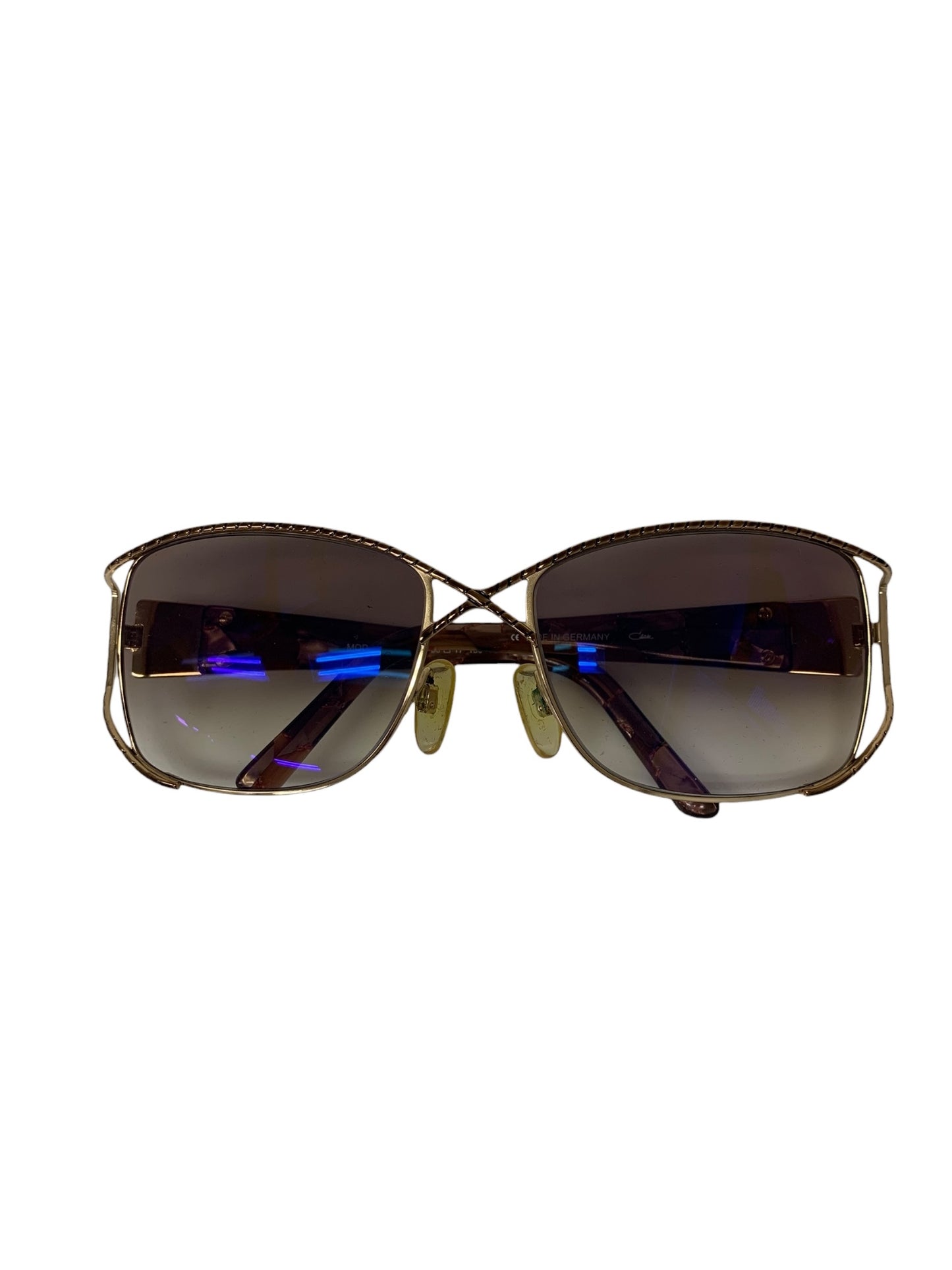 カザール 9041 眼鏡 ゴールド めがね ITAINHVO82ZK