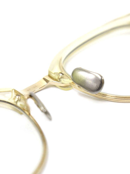 アイヴァン7285 645 メガネ ゴールド/クリアベージュ セルフレーム ITPIJLBZ3JJQ