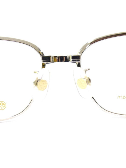 中村勘三郎 KN-2525 メガネ ネイビー コンビフレーム フルリム スクエア IT1RL10AT3Z6