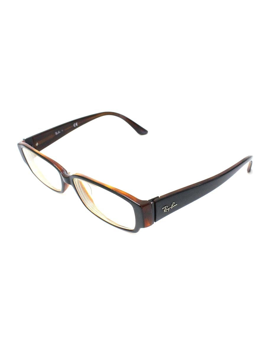 レイバン RB5250 2044 メガネ ブラック/ブラウン セルフレーム フルリム スクエア ITQZOT87JQK8