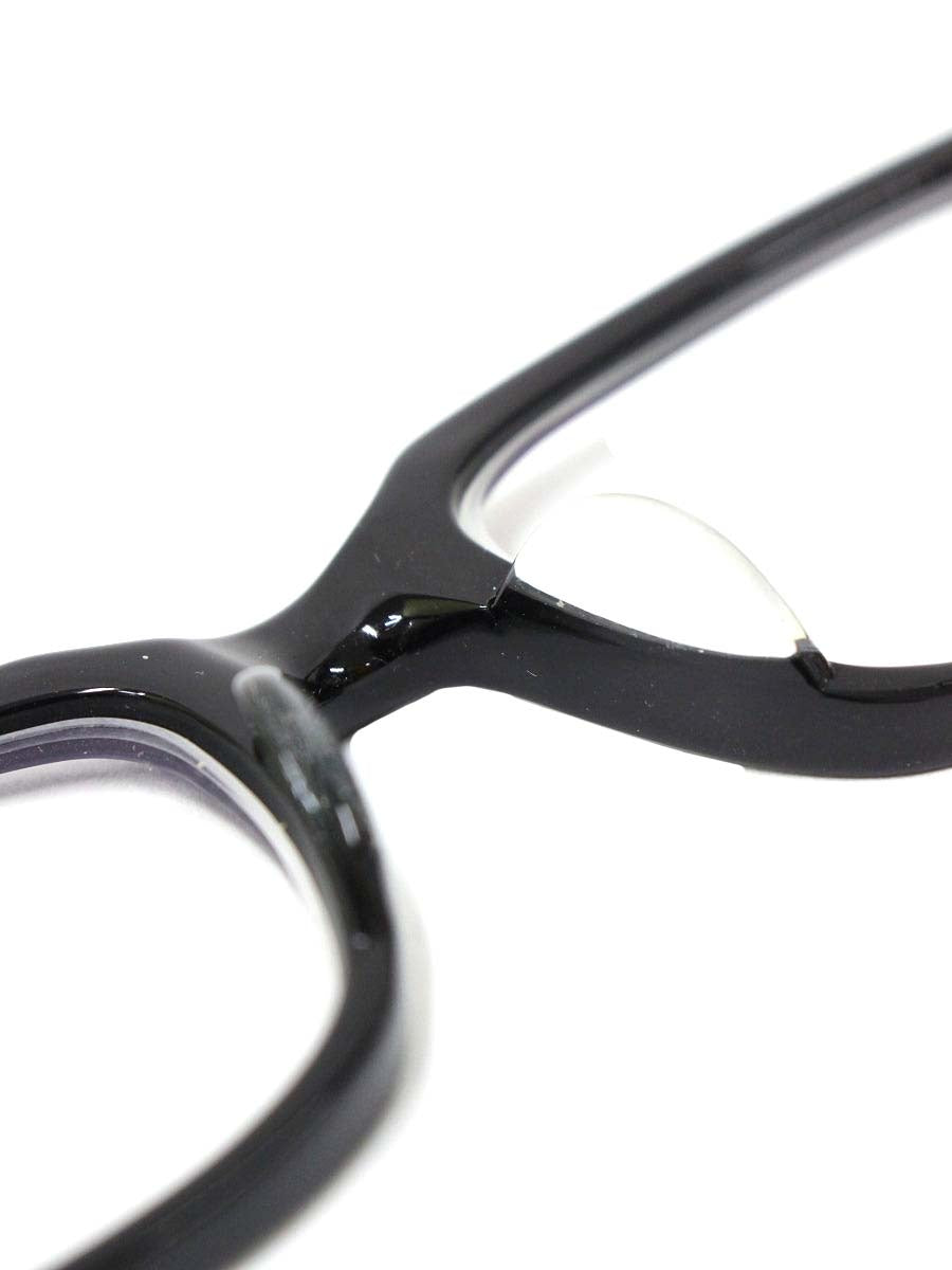 オリバーピープルズ Denison-J メガネ ブラック セルフレーム スクエア IT1GBPT0PWMS
