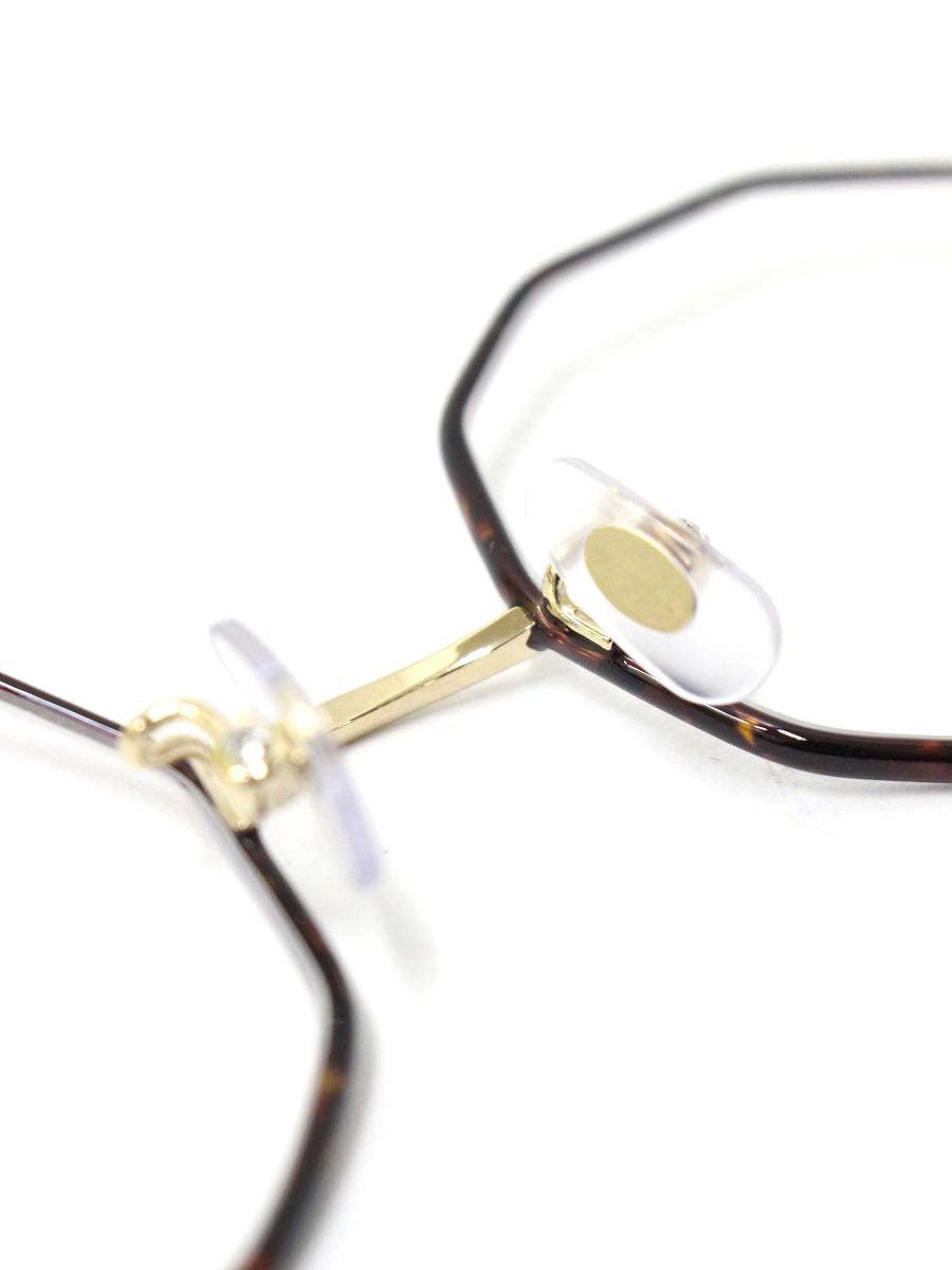 メガネアンドミー GEO ME007 メガネ ブラウン べっ甲柄 IT4KTYHRK7R4