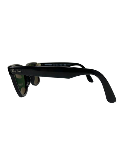 レイバン WAYFARER RB2140-F サングラス ブラック セルフレーム フルリム ウェリントン ITB3ZN769NOV