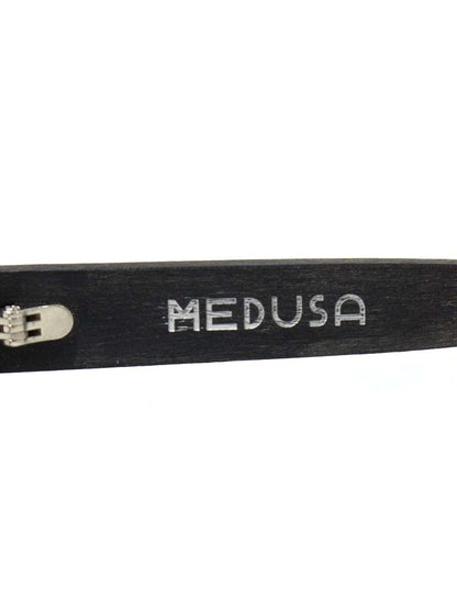 モンキーフリップ MEDUSA メデゥーサ メガネ ブラック/ゴールド コンビフレーム col.C1S ITXPG8XU28XS