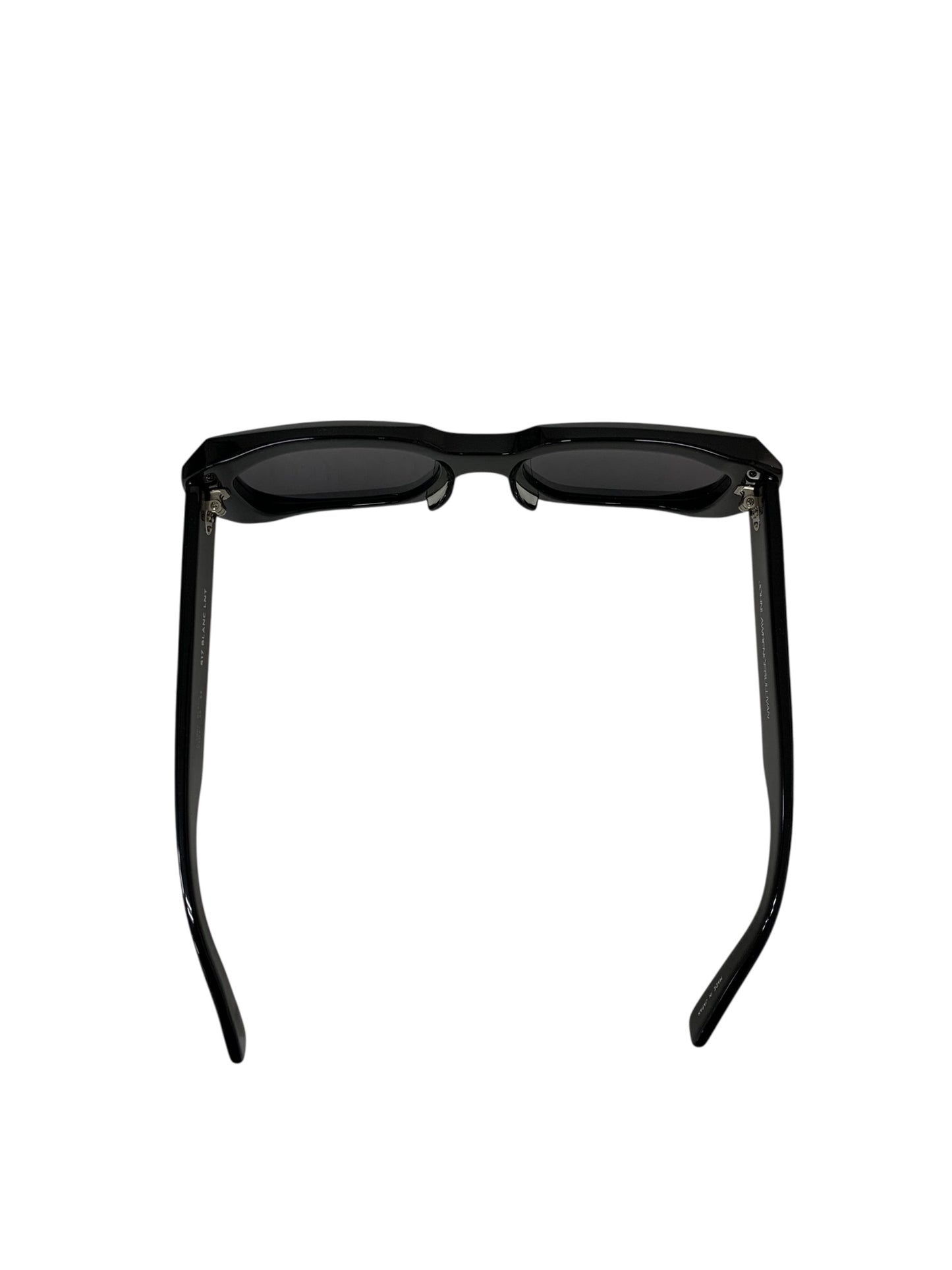 ジョンローレンスサリバン 817 BLANC LNTコラボモデル Television cut glasses JLS002 ブラック セルフレーム フルリム スクエア ITNEBQ1PQSAO