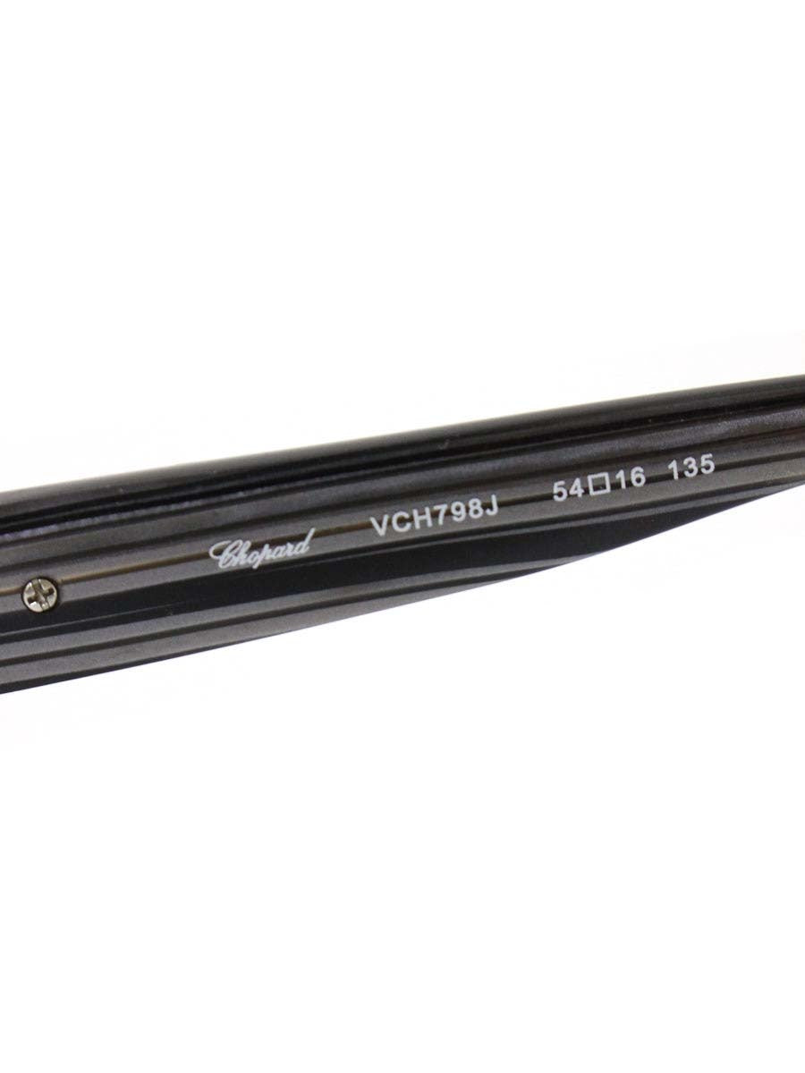 ショパール VCH798J メガネ シルバー/ブラック/グレー ラインストーン ITF8WBP9D5LX