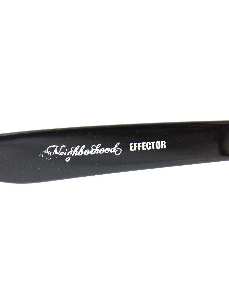 ネイバーフッド TRAMP トランプ メガネ ブラック エフェクター コラボ セルフレーム スクエア ITG3ZQW6OMZ3