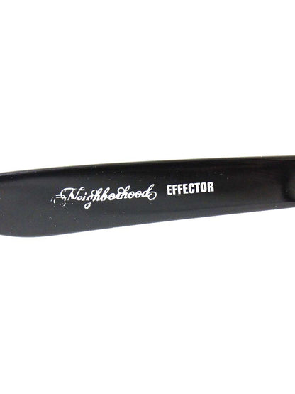 ネイバーフッド TRAMP トランプ メガネ ブラック エフェクター コラボ セルフレーム スクエア ITG3ZQW6OMZ3