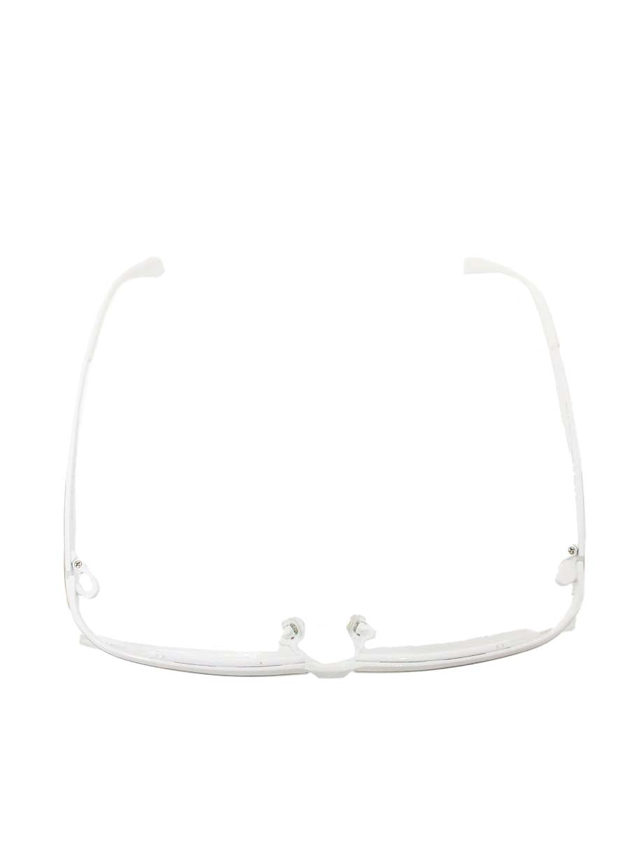 サムライ翔 ビジネスライン 智 SS-T112 LTD メガネ ホワイト 限定カラー メタルフレーム フルリム スクエア ITJO6XUW0G8E