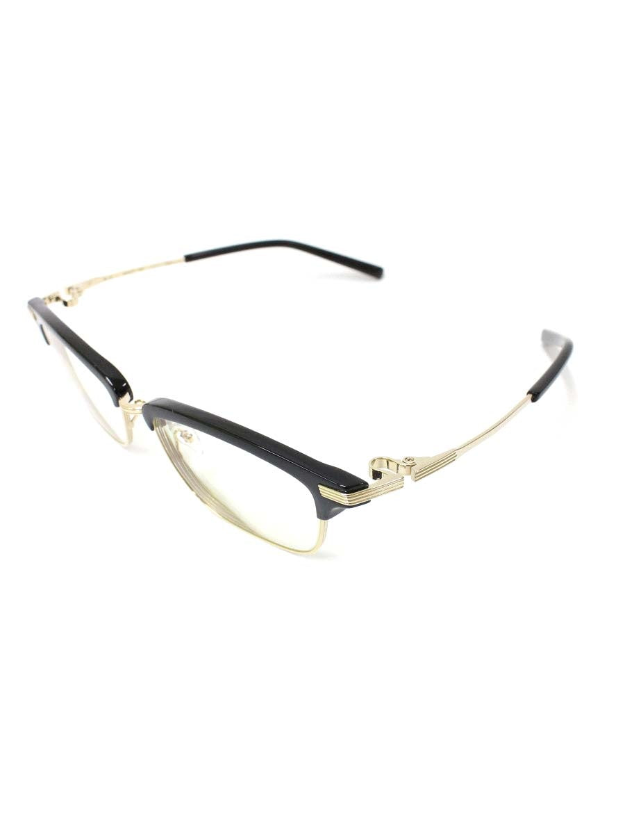 フォーナインズ M-16 メガネ ブラック チタンフレーム フルリム ブロー IT4SX79ISCU8