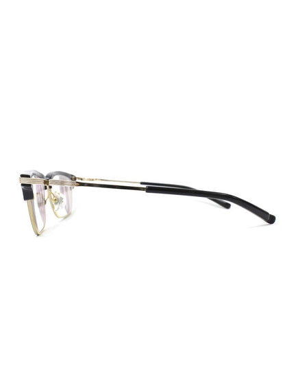 フォーナインズ M-16 メガネ ブラック チタンフレーム フルリム ブロー IT8R71IJ5HO4