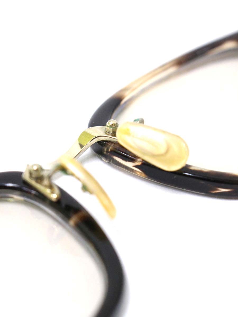 BJクラシックコレクション CRAFTSMAN EDITION SHINBARI SH-C579 メガネ ブラウン/ゴールド セルフレーム IT7F9FSZSVWL