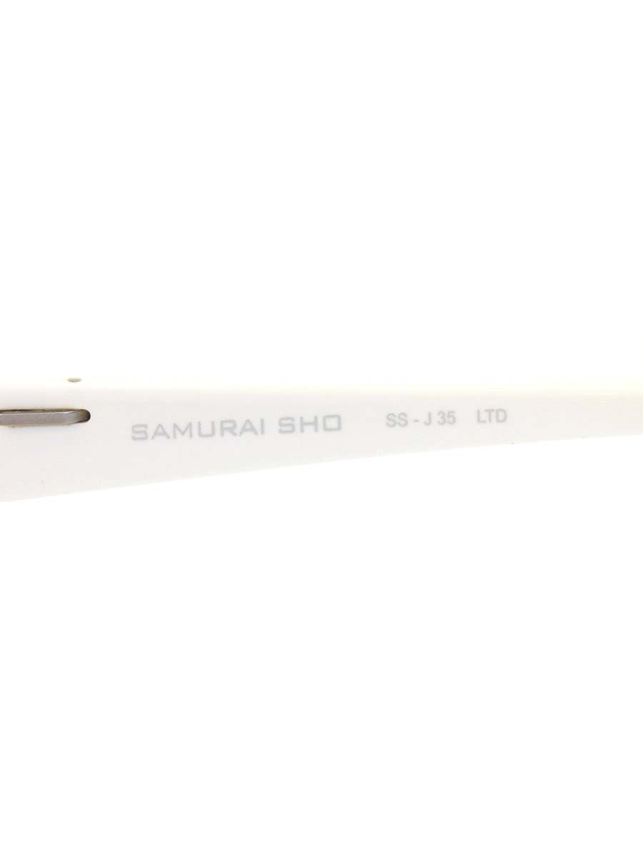 サムライ翔 SS-J35 メガネ ホワイト セルフレーム ハーフリム スクエア リミテッドモデル IT458B0RJBVK