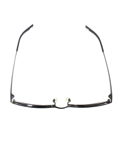 グッチ GG-9615J メガネ 眼鏡 ブラック メタルフレーム フルリム スクエア ITQANML7OJAU