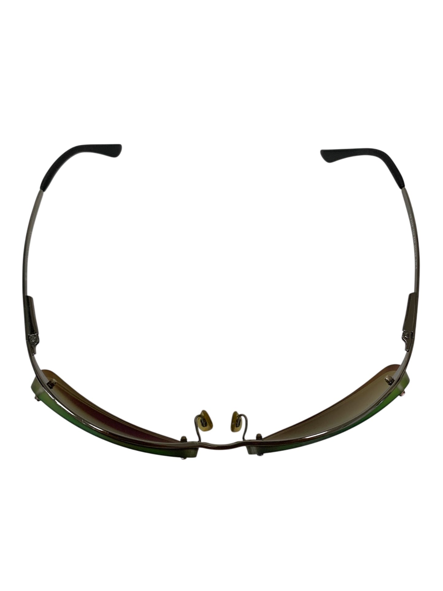 レイバン TOP BAR RB3179 サングラス シルバー メタルフレーム ハーフリム スクエア IT39V8M7QF74