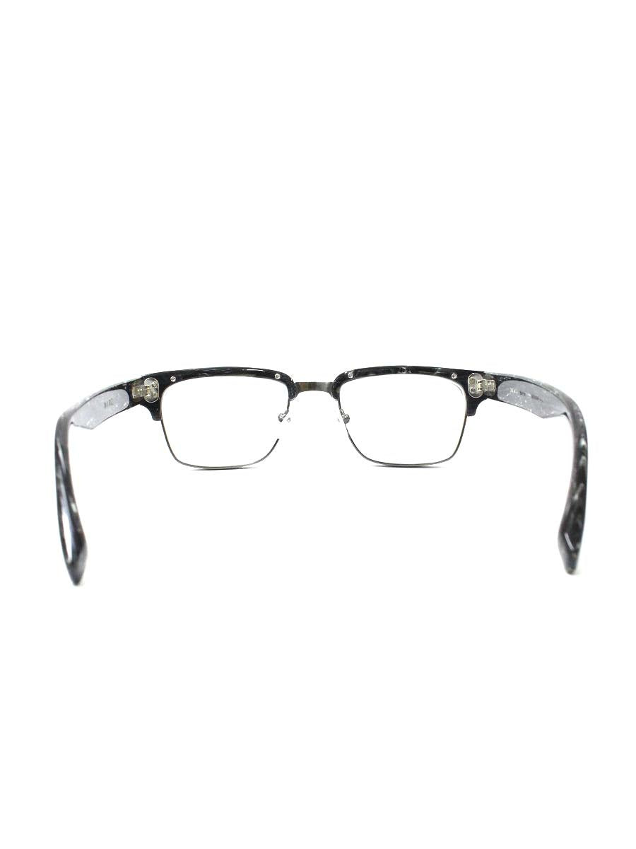 ディータ Statesman 52mm DRX-2011 メガネ グレー/ガンメタル ステイツマン コンビフレーム フルリム ブロー ITU4YR57D26O