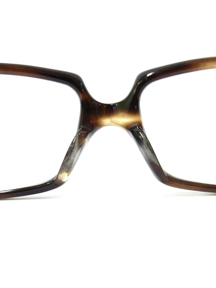 角矢甚治郎 其拾八 メガネ ブラウン セルフレーム フルリム スクエア ITIYDGE5T740