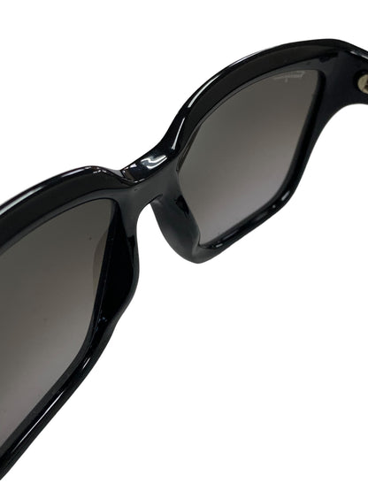 フェラガモ SF1018S サングラス ブラック セルフレーム フルリム ウェリントン IT89EKCBAY84